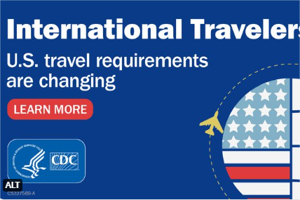 美国CDC正式发布：1月5日起，赴美中国航班旅客，必须出示新冠阴性证明！